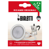 Bialetti - Replacement Gaskets and Filter- 1 Cup Bialetti - Replacement Gaskets and Filter- 1 Cup