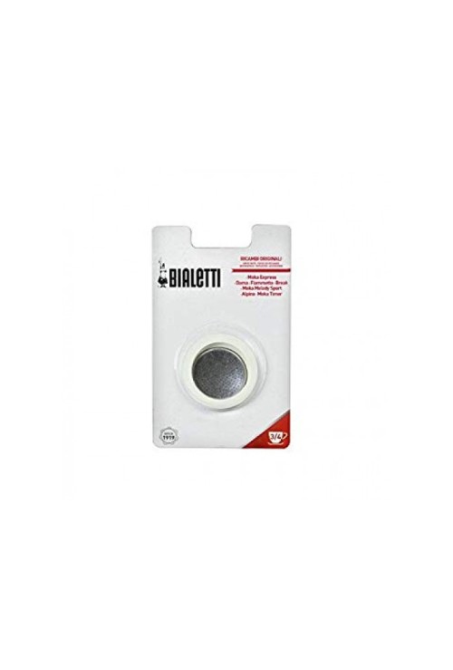 Bialetti Rubber Seals Filter Plate for 3 Cup Moka Dama Break Models Bialetti Rubber Seals Filter Plate for 3 Cup Moka Dama Break Models