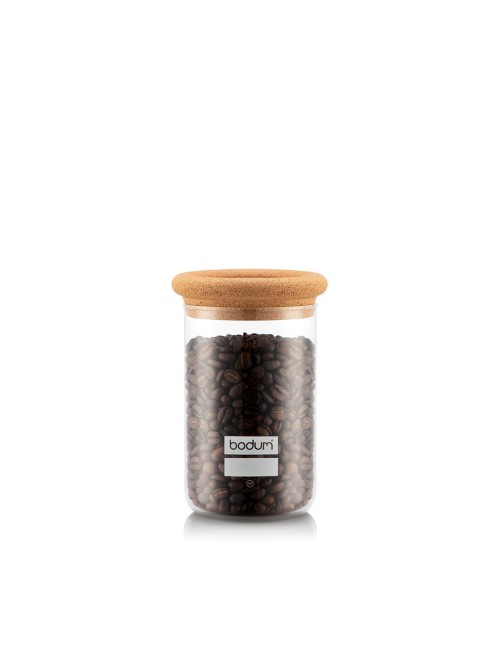 Bodum Coffee Storage jar with cork lid, 0.6 l, Bodum Coffee Storage jar with cork lid, 0.6 l,
