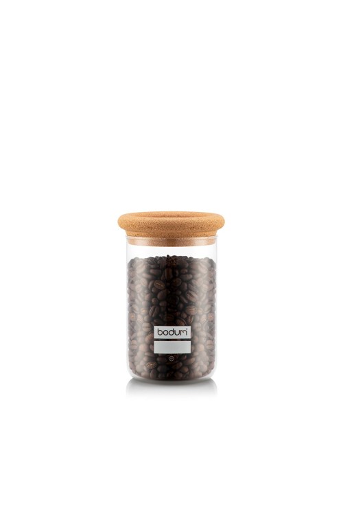 Bodum Coffee Storage jar with cork lid, 0.6 l, Bodum Coffee Storage jar with cork lid, 0.6 l,