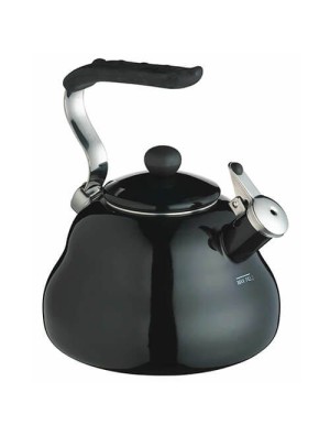 Le Xpress 2 Liter Black Whistling Kettle