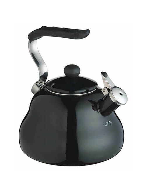 Le Xpress 2 Liter Black Whistling Kettle Le Xpress 2 Liter Black Whistling Kettle