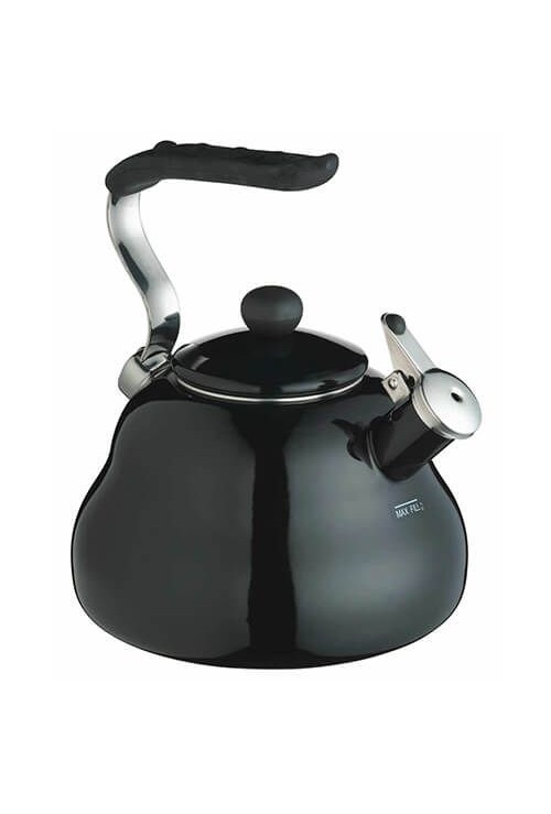 Le Xpress 2 Liter Black Whistling Kettle