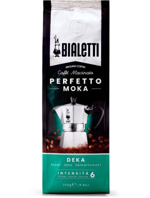 Bialetti Ground Coffee Decaf 250g bag