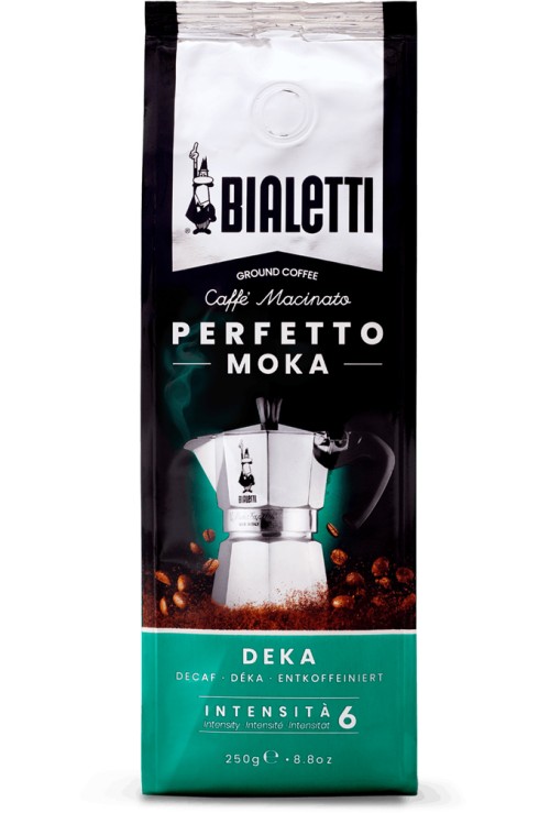 Bialetti Ground Coffee Decaf 250g bag