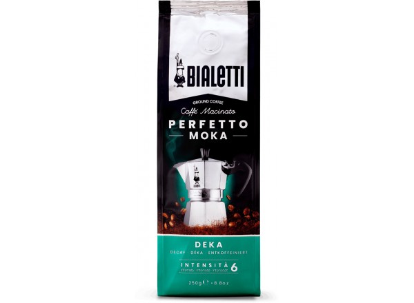 Bialetti Ground Coffee Decaf 250g bag