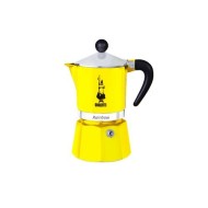 Bialetti Rainbow 3 cup Moka Pot Yellow