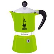 Bialetti Moka Pot 3 Cup Green