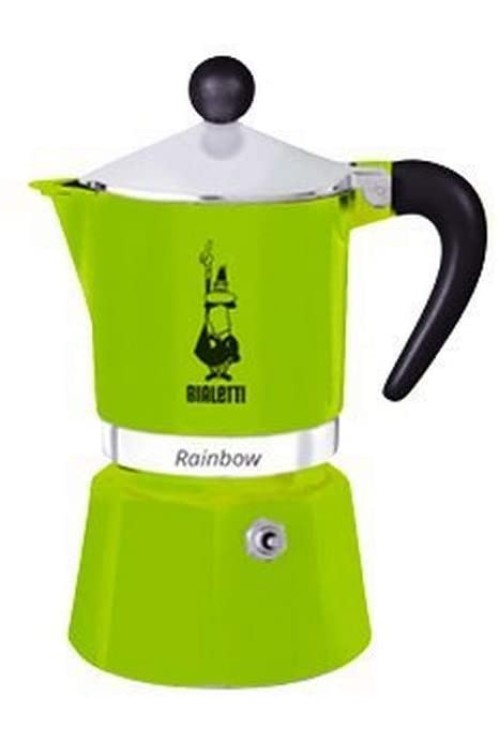 Bialetti Moka Pot 3 Cup Green