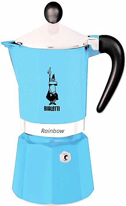 Bialetti Rainbow cup Moka Pot Blue
