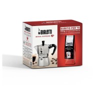 Bialetti Moka Pot 6 cup & Classico Coffee Set
