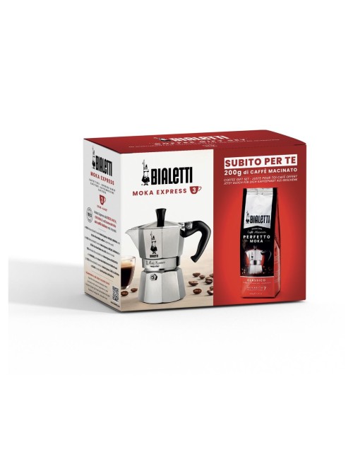 Bialetti Moka Pot 6 cup & Classico Coffee Set Bialetti Moka Pot 6 cup & Classico Coffee Set