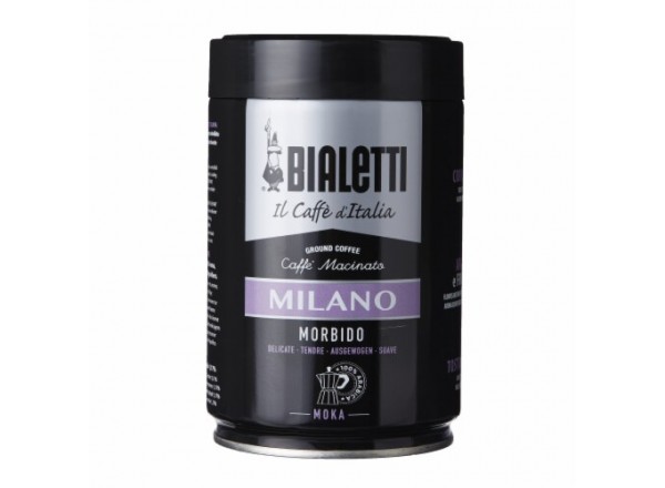 Bialetti Ground Coffee 250g Tin Milano Bialetti Ground Coffee 250g Tin Milano