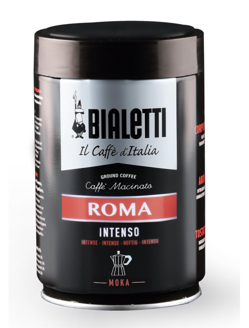 Bialetti Ground Coffee 250g Tin Roma Bialetti Ground Coffee 250g Tin Roma