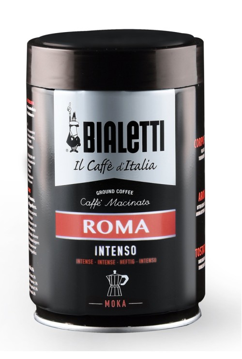 Bialetti Ground Coffee 250g Tin Roma