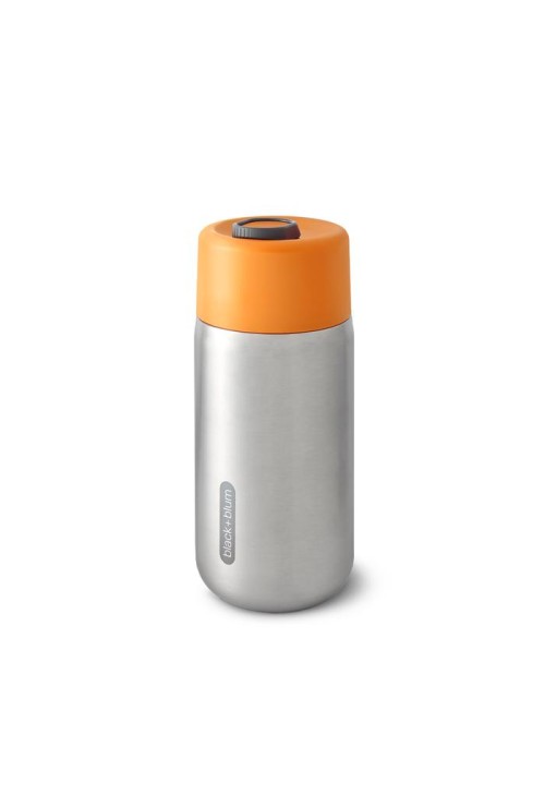 Black And Blum insulated travel coffee cup Orange