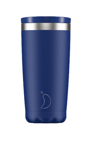 Chilly's 500ml Coffee Cup Matt Blue