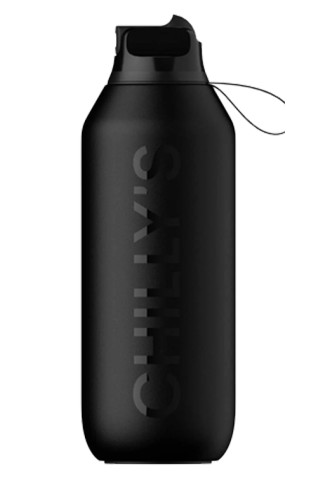 Chilly's S2 Flip bottle Abyss Black 1000ml