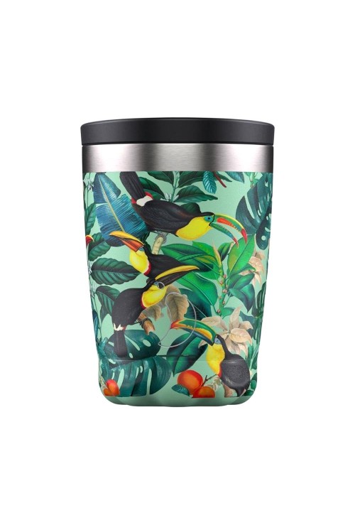 Chilly's 340ml Coffee Cup S2 Trop Toucan Chilly's 340ml Coffee Cup S2 Trop Toucan