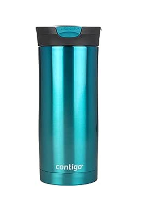 Contigo Huron SNAPSEAL™ Travel Mug, 470 ml 16oz Biscay Bay Teal Contigo Huron SNAPSEAL™ Travel Mug, 470 ml 16oz Biscay Bay Teal