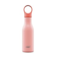 Joseph joseph Loop500ml Stainless-steel Vacuum Insulated Water Bottle Coral