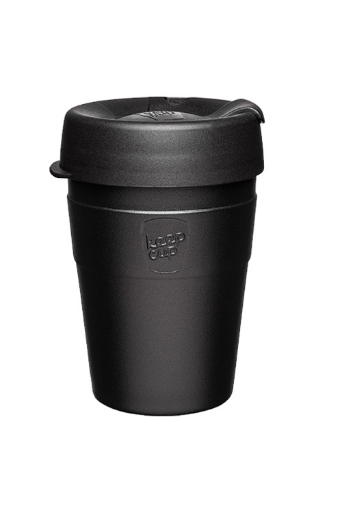 Keepcup 12oz Thermal Black Stainless Steel