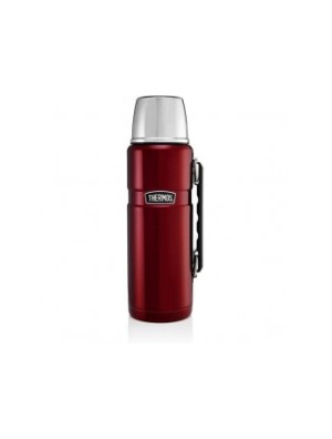 Thermos King Flask Stainless Steel Red 1.2L