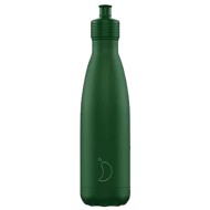 Chilly's Bottle 500Ml Sports Bottle Matte Green 