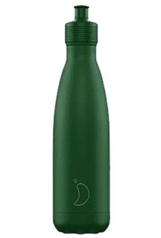 Chilly's Water Bottle, Stainless Steel and Reusable, Leak Proof, Sweat, Pastel Green