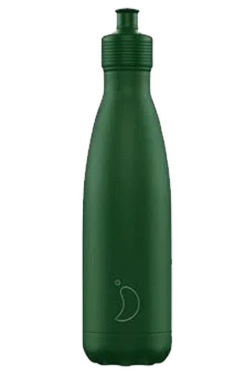 Chilly's Bottle 500Ml Sports Bottle Matte Green 