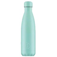 Chilly's Bottle Pastel All Green 500ml Stainless steel