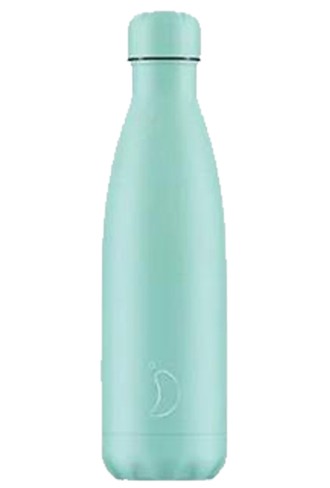 Chilly's Bottle Pastel All Green 500ml Stainless steel