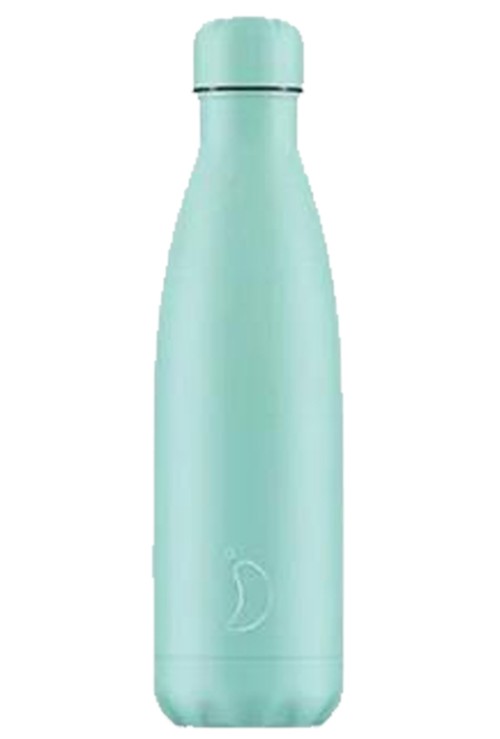 Chilly's Bottle Pastel All Green 500ml Stainless steel