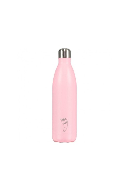 Chilly's Bottle Pastel Pink  500ml Stainless steel