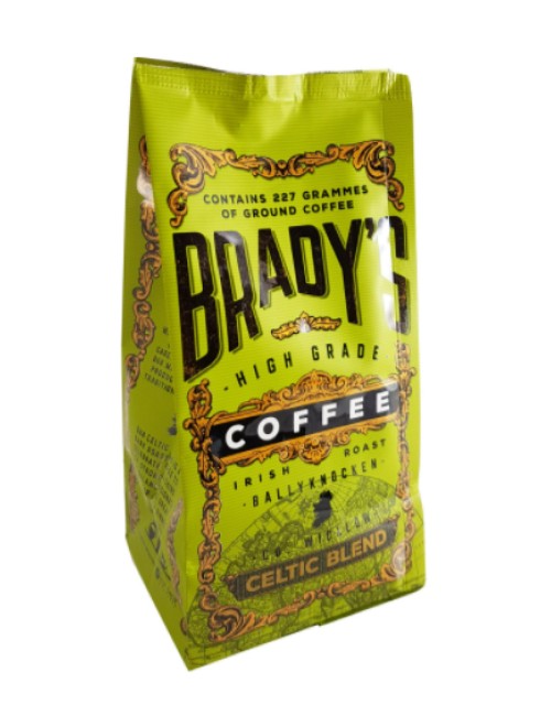 Brady's Coffee Celtic Blend 227g Ground Coffee Brady's Coffee Celtic Blend 227g Ground Coffee
