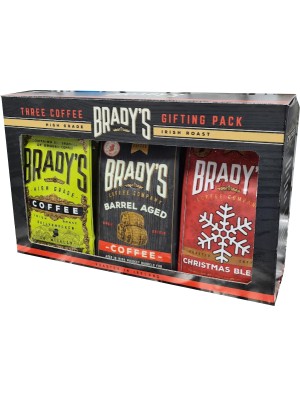 Brady's Coffee Triple set Ground Coffee