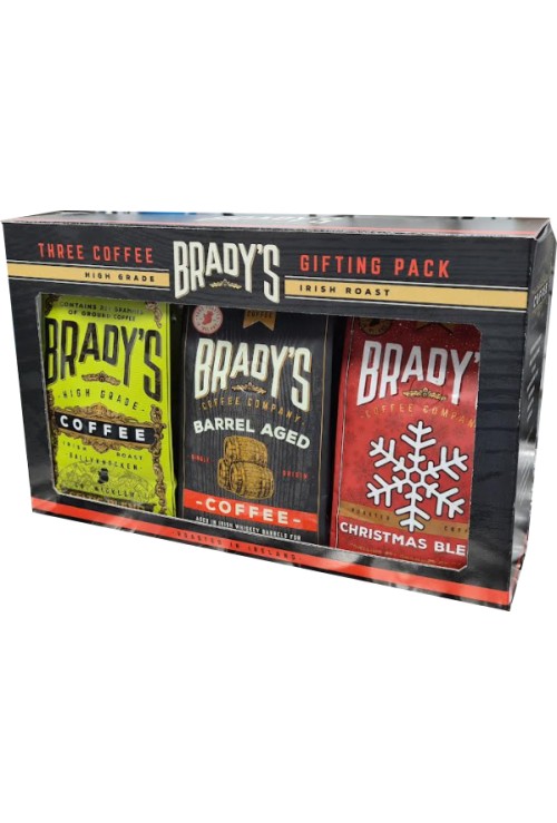 Brady's Coffee Triple set Ground Coffee