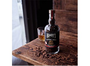 Brady's Coffee Barrel Aged Irish Whiskey Coffee In A Bottle 180g