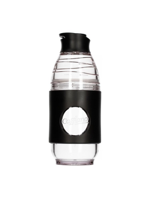 Cafflano® Go-Brew, a Portable Brewing Bottle Black