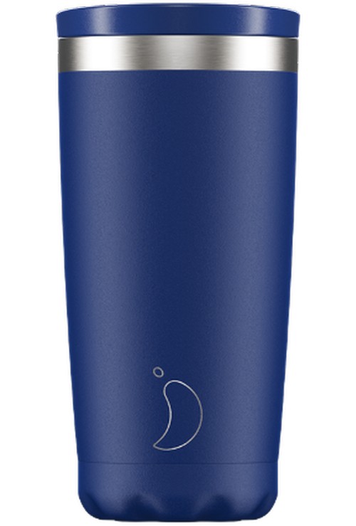 Chilly's 500ml Coffee Cup Matt Blue