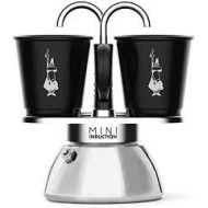 Bialetti Mini Express 2 Cup Induction Black Incl 2 Cups  Bialetti Mini Express 2 Cup Induction Black Incl 2 Cups