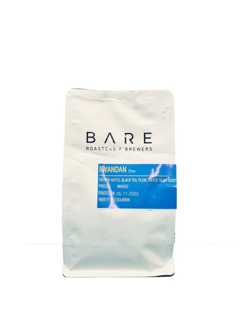 Bare Coffee Roasters Rwandan Red Bourbon 250G Bare Coffee Roasters Rwandan Red Bourbon 250G