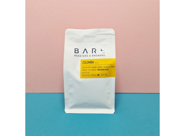 Bare Coffee Roasters Colombia Narino : La Cristalina 250g Bare Coffee Roasters Colombia Narino : La Cristalina 250g