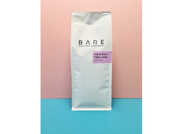 Bare Coffee Roasters Costa Rica Finca Licho 1KG Bare Coffee Roasters Costa Rica Finca Licho 1KG