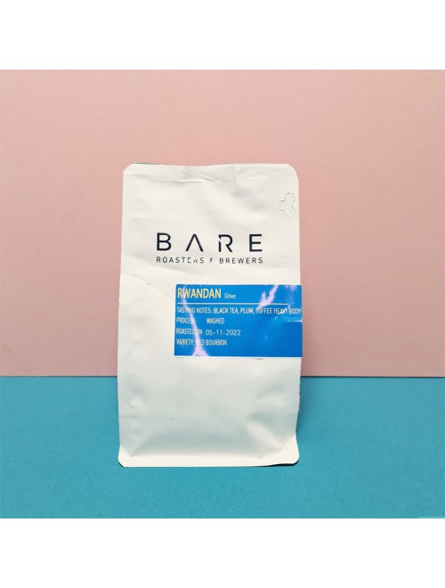 Bare Coffee Roasters Rwandan Red Bourbon 250G Bare Coffee Roasters Rwandan Red Bourbon 250G