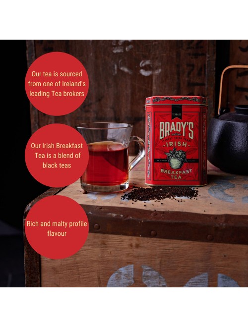 Brady's breakfast Tea in a Tin 40 Tea bags Brady's breakfast Tea in a Tin 40 Tea bags