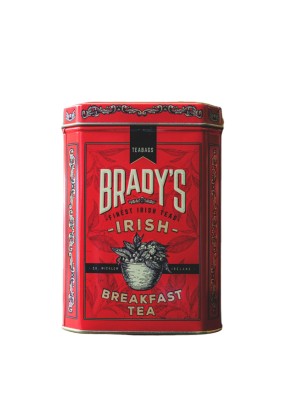 Brady's breakfast Tea in a Tin 40 Tea bags
