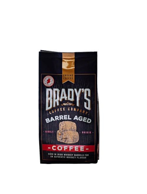Brady's Coffee Barrel Aged Irish Whiskey Coffee 227g Ground Coffee