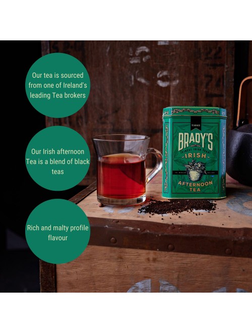 Brady's Afternoon Tea in a Tin 40 Tea bags Brady's Afternoon Tea in a Tin 40 Tea bags