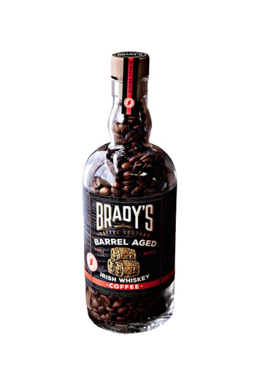 Brady's Coffee Barrel Aged Irish Whiskey Coffee In A Bottle 180g